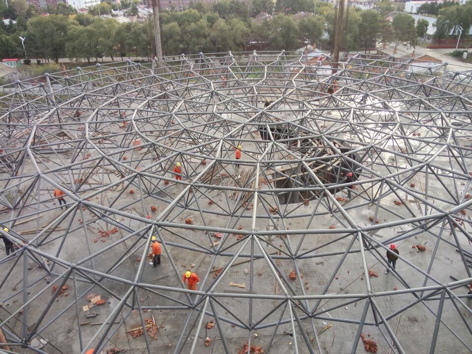 即墨全民健身中心网架