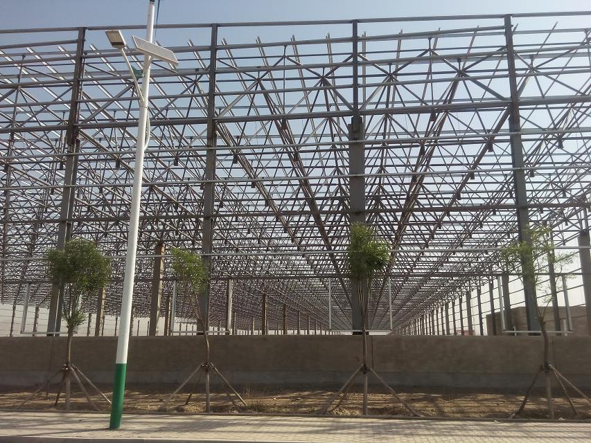 即墨汽车工业厂房网架